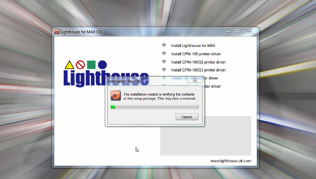 Installing the Lighthouse Software