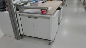industriële labelprinter maatkast